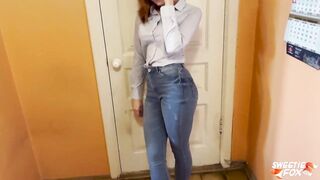 Lustful Next Door Invited To Visit, I Ass Fuck! Her and Anal