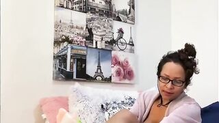 Anna Maria Older Latina new beauty pink lingerie