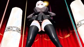 MMD R18 Koikatsu Hakase Fuyuyuki de Bass Knight KKVMD 3D CARTOON NSFW