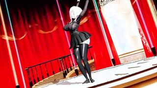 MMD R18 Koikatsu Hakase Fuyuyuki de Bass Knight KKVMD 3D CARTOON NSFW