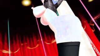 MMD R18 Koikatsu Hakase Fuyuyuki de Bass Knight KKVMD 3D CARTOON NSFW