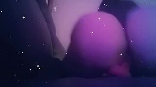 Little skank loves making herself cum with vibrator
