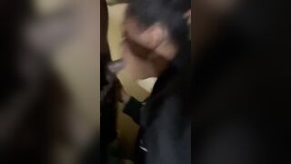 Fucking my homosexual best friend face she love blowing on my fat penis she ate two balls out me