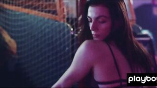 Playboy18.com - Long boobed sexy told an sexual tale about