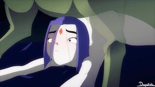 Raven x Beast Boy sex play