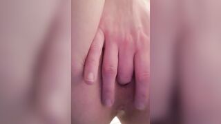Finger Fucked myself as always and liking my soak twat