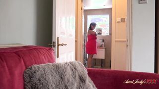AuntJudysXXX - Your Huge Bottom Step-Aunt Montse catches you watching