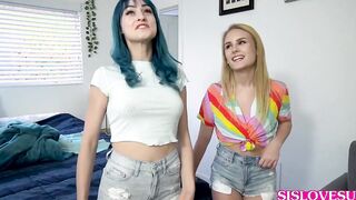Jewelz Blu, Natalie Knight Into Nailed Cousin With Stepsis