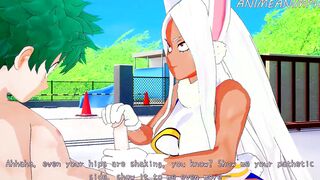 MY HERO ACADEMIA MIRKO CARTOON