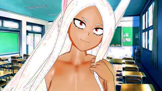 MY HERO ACADEMIA MIRKO CARTOON