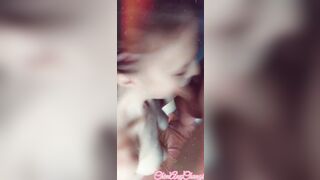 Banged! me into the mouth daddy! Yes that's it
