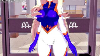 MY HERO ACADEMIA MOUNT LADY ANIMATED