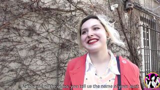 Super long butt blonde dreadlocks Clémence having a hardcore assfuck