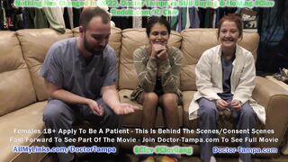 Become Doctor Tampa, Gives Angel Santana 1st Gyno Exam EVER