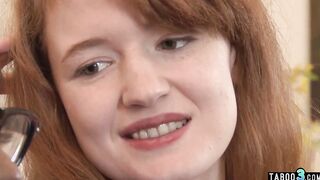 Taboo3.com - Red Head 18 year old Abby Rains wants to got closer