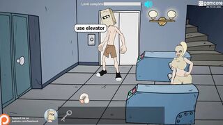 Fuckerman - Hardcore Collage Banged! on campus - 2D Cartoon