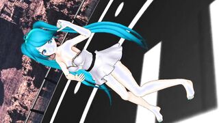 【MMD】No Life Queen [HC type Miku dress]【R-18】