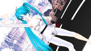 【MMD】No Life Queen [HC type Miku dress]【R-18】