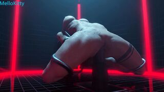Lara Croft Turned On Pounded Bound up Sex Toy Sex Machine - Cunt Piercing