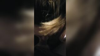 Fiance blowing my dick
