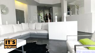 pov - Cece Capella broken into by stepsister Chloe Amour's rock rough BF