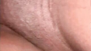 Darkskin freak takes back shots close up