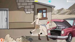 Fuckerman - Gas Station Sex Scenes 2D Hentai Gameplay