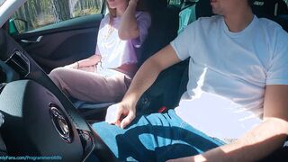Barely Legal had to pay for taxi with hand job, she had