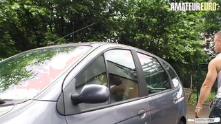 AMATEUR EUROPEAN - Huge Boobies Grandma Seduces And Nailed Muscular Stud