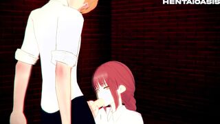 CHAINSAW MAN Fucked Makima Animated 3D