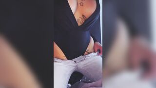 milf with huge fake melons thinking about your fiance
