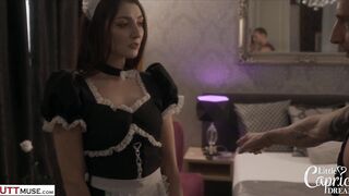 BUTTMUSE com - Erotic Maid Katy Rose jizzes ROUGH from