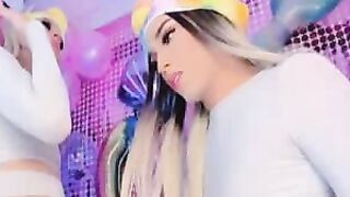 Horny Tranny Fucks Her Sexy Friend