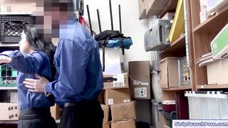 Officer fucks big tits latina shoplifter