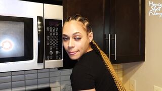AirBnb Boricua Maid With Fat Booty Gets Pounded For Some Extra Money 