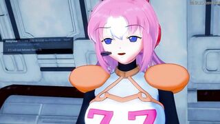 Nana celebrates her Megaman X DiVE debut with bukkake paizuri (3d Cartoon)