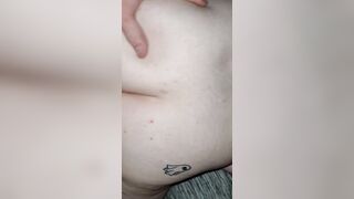 He fills my tight little booty with his big cock and it feels so fucking crazy hot