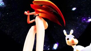 【MMD】Onegai Darling - Into the apron-clad Akita Nell【R-18】