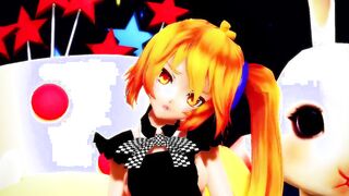 【MMD】Onegai Darling - Into the apron-clad Akita Nell【R-18】