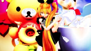 【MMD】Onegai Darling - Into the apron-clad Akita Nell【R-18】