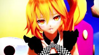 【MMD】Onegai Darling - Into the apron-clad Akita Nell【R-18】