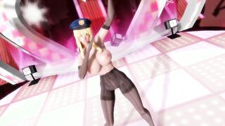 【MMD】Kirara bangerz (Stockings)【R-18】