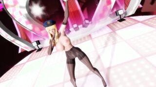 【MMD】Kirara bangerz (Stockings)【R-18】