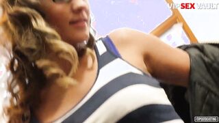 VIP SEX VAULT - Naomi Bennet Get Her Best Squirting Orgasm At Casting