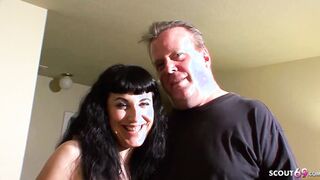 Real Old Lovers Pickup and talk to Amateur Boned Casting