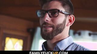 FamillyFuckUP.com - Adorable Mom Seduces her Friend's Hubby after Photo