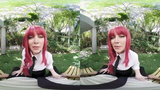 Best Orgasm With Jewelz Blu As Ruthless MAKIMA From CHAINSAW MAN VR Porn