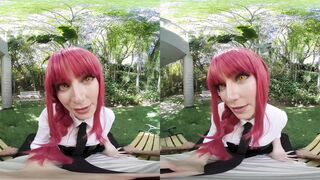 Best Orgasm With Jewelz Blu As Ruthless MAKIMA From CHAINSAW MAN VR Porn