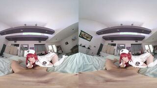 Best Orgasm With Jewelz Blu As Ruthless MAKIMA From CHAINSAW MAN VR Porn