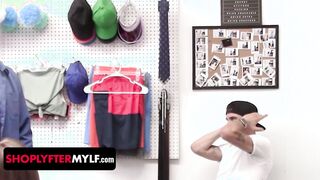 Shoplyfter Mylf - Huge Jugs Cougar Suspect Submits To Deep Cavity Search To Avoid Prosecution